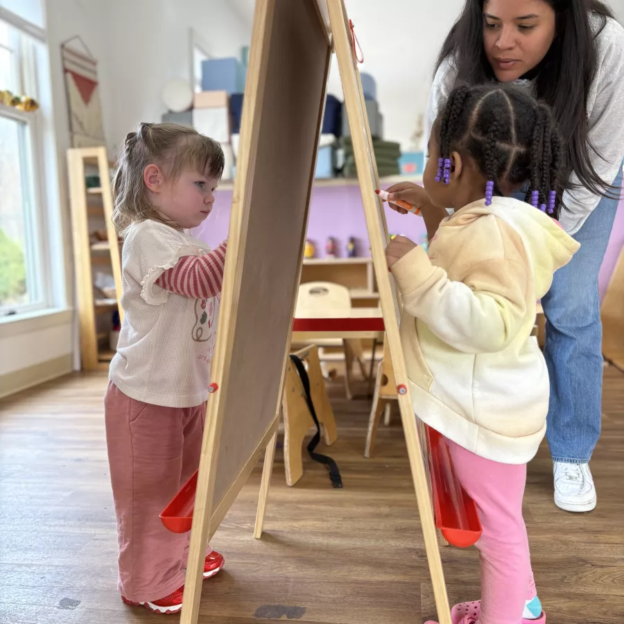 Art class in nido